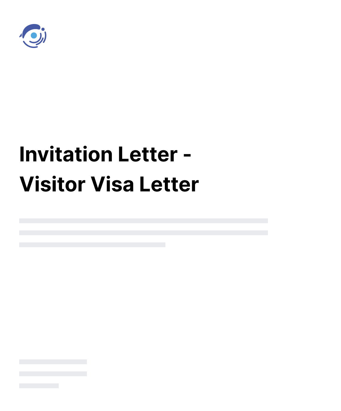 Invitation Letter